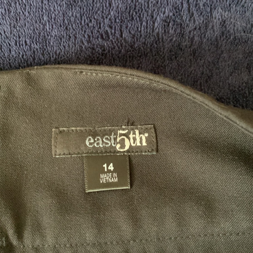 Women’s black a-line skirt east5th - Picture 3 of 8